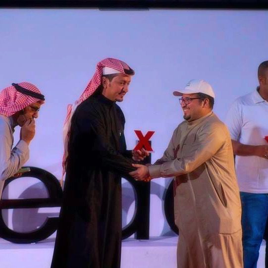 تكريمي من الأمين العام لتيديكس جدة الأستاذ بندر المطلق